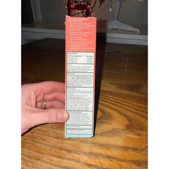Pacifica Glow Baby Brightening Setting Mist SPF 45 Protection 1.7 fl oz - Picture 5 of 7